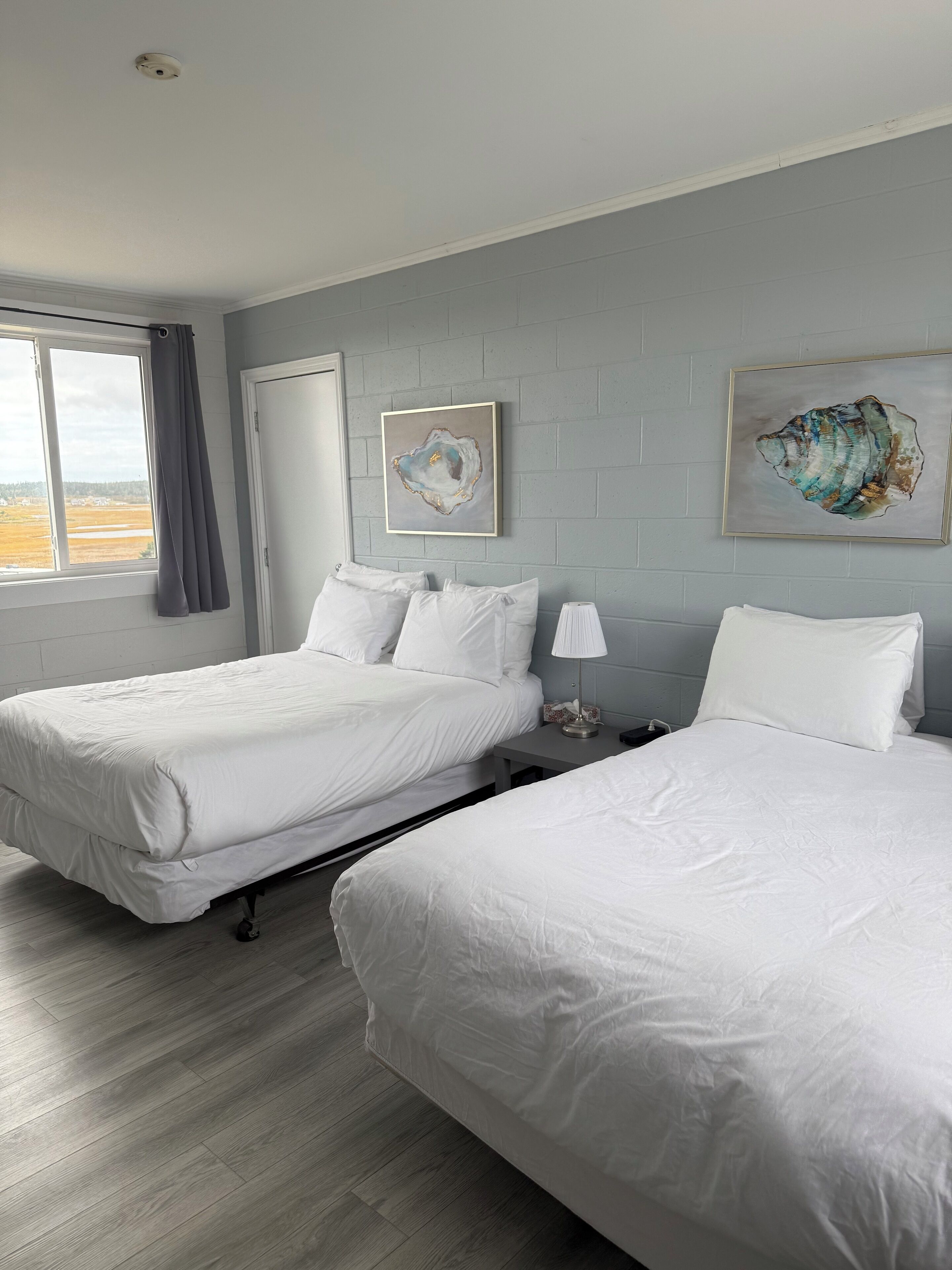 Standard Room, 2 Double Beds | Soundproofing, free WiFi, bed sheets, alarm clocks