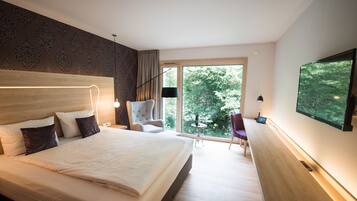 Superior-Doppelzimmer (Traummanufaktur/Dreamfactory) | Schreibtisch, Babybetten, kostenloses WLAN, Bettwäsche