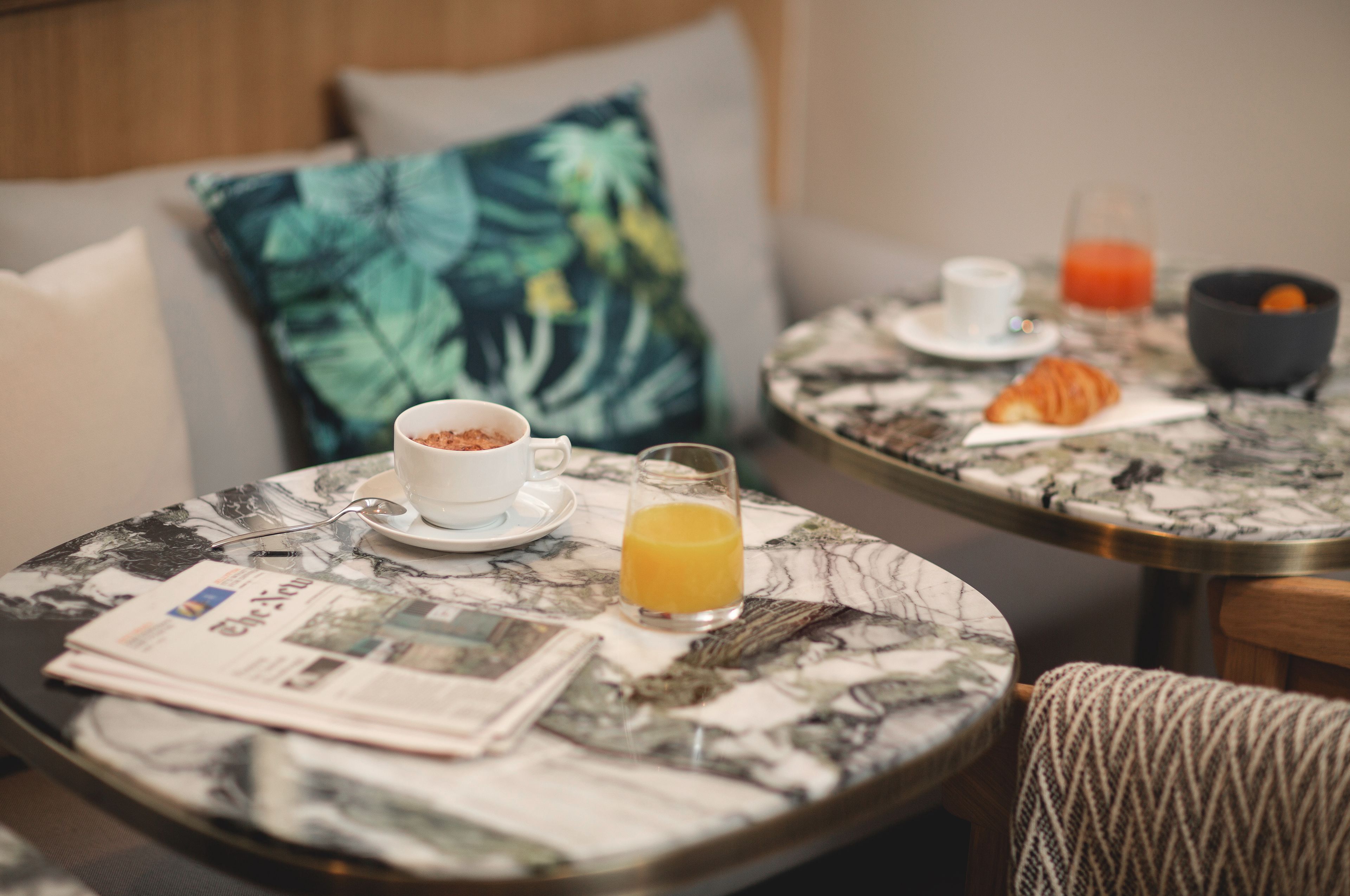 daily buffet breakfast (eur 15 per person)