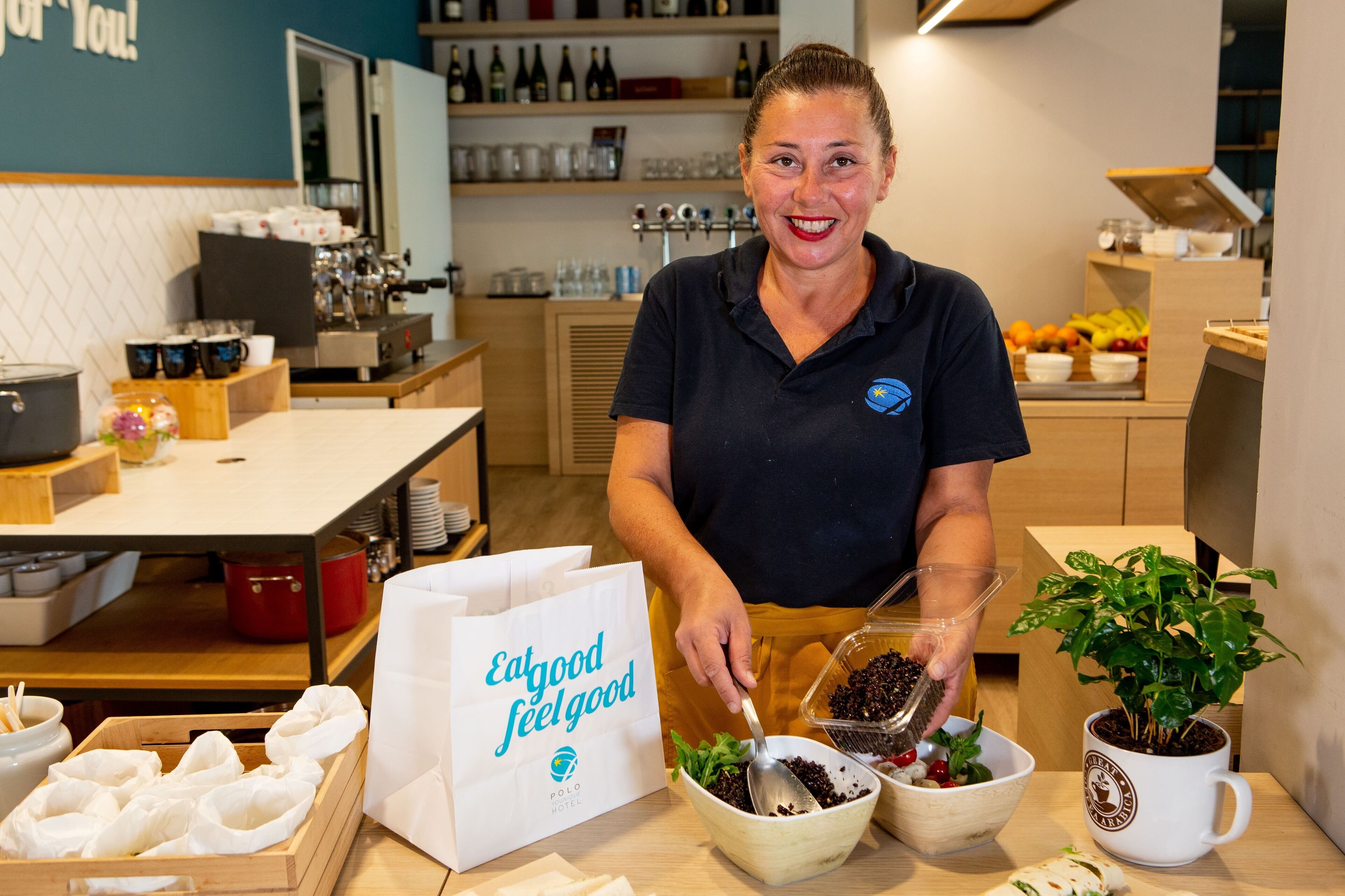 daily buffet breakfast (eur 8 per person)