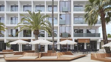 Voorkant van accommodatie