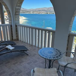 Superior Room, 1 King Bed, Sea View | Terrace/patio