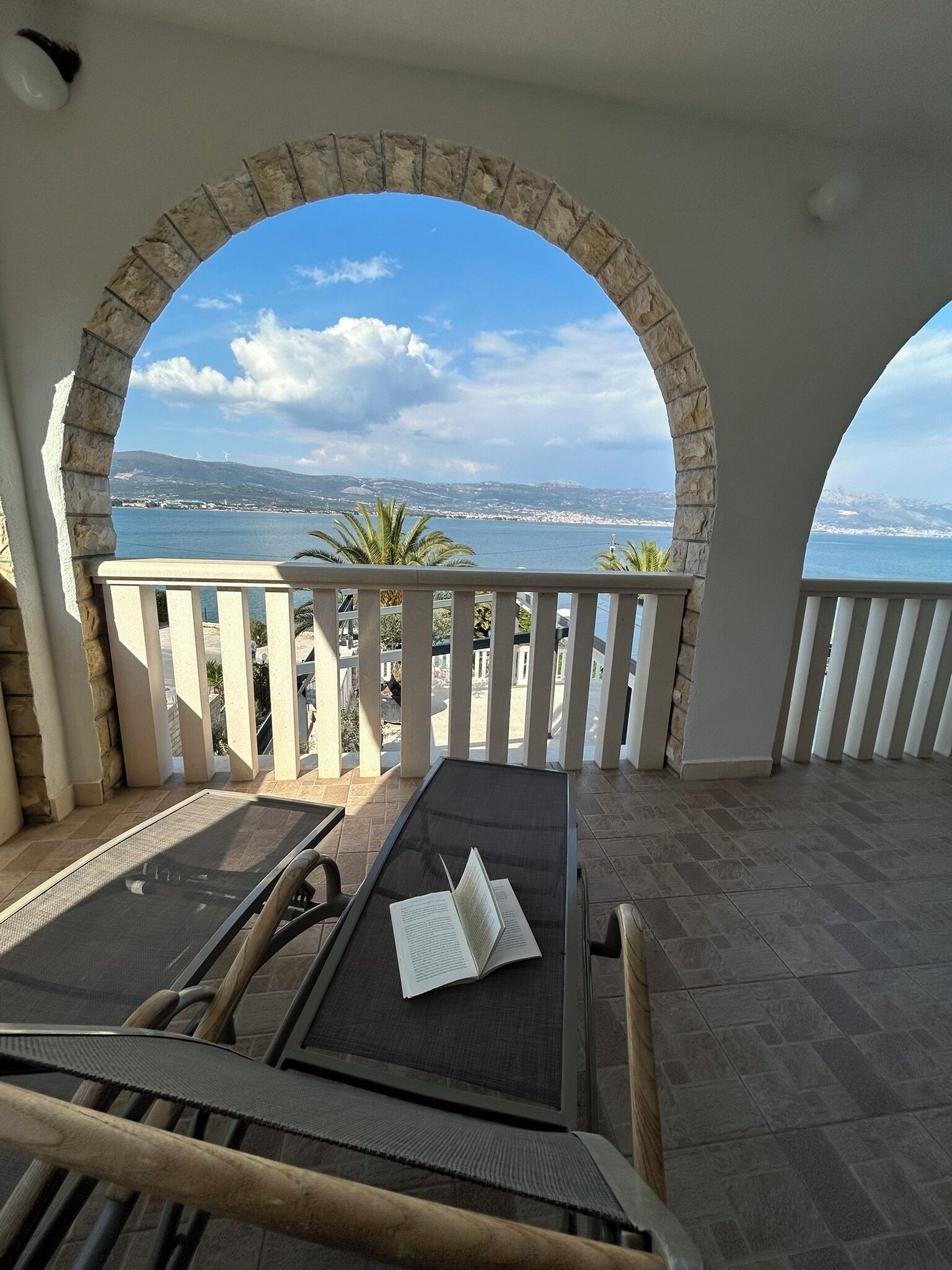 Superior-rum - 1 kingsize-säng - havsutsikt | Terrass/Patio