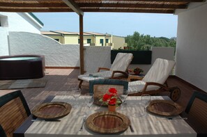 Leilighet – superior, 2 soverom | Terrasse/patio