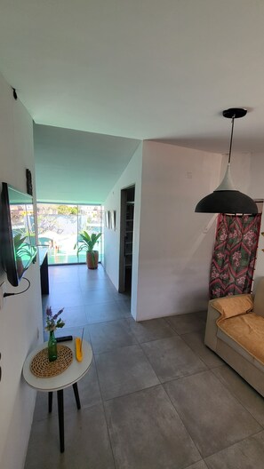Comfort Penthouse | Living area - Tamboleiro's Hotel Residence (Salvador)