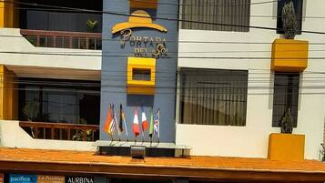 Façade de lâhĂ©bergement