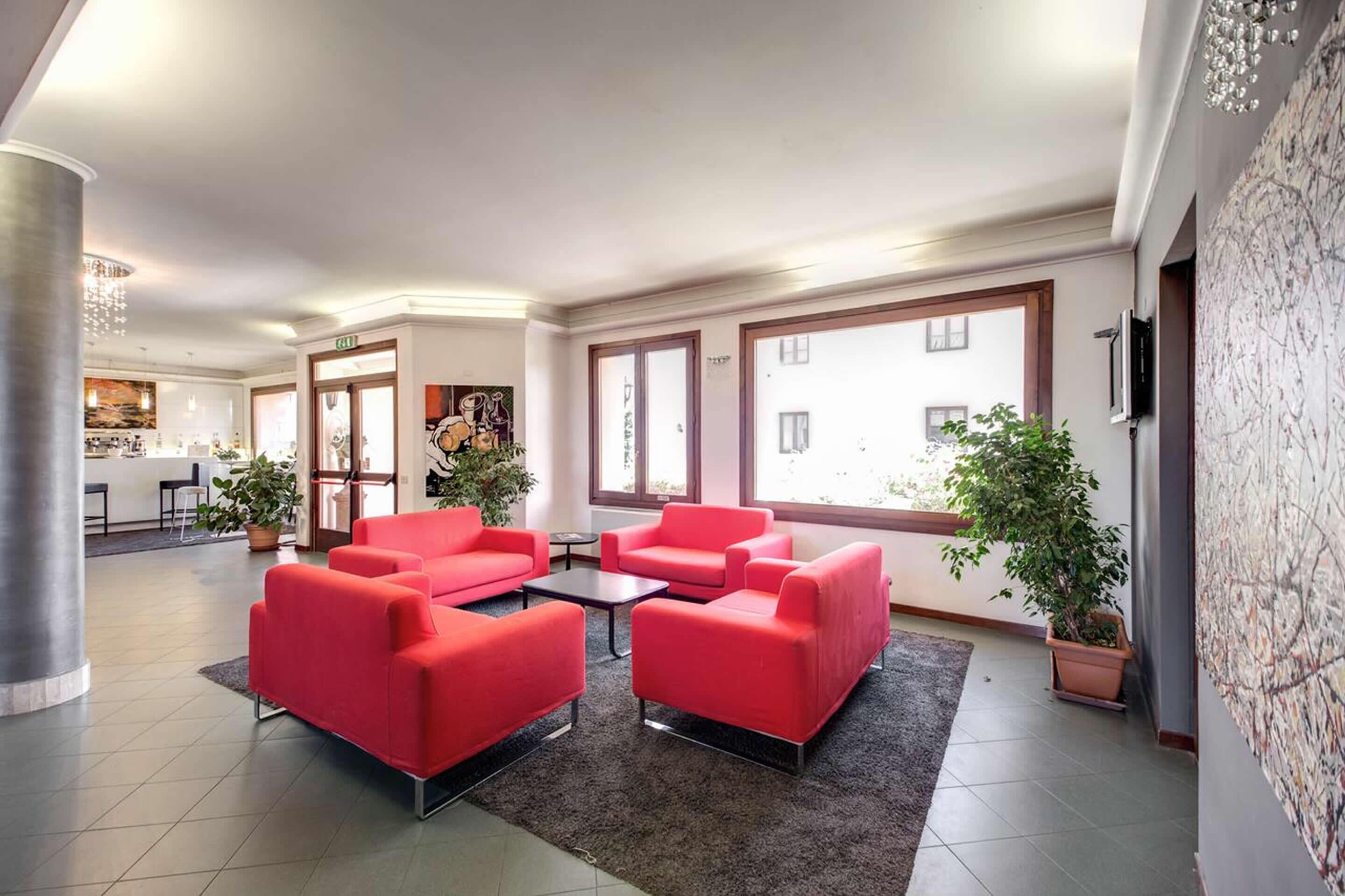 Sitzecke in der Lobby