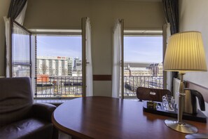 Uitzicht vanuit de kamer