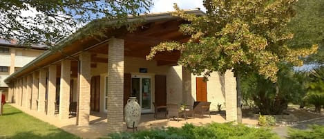 Facciata della struttura