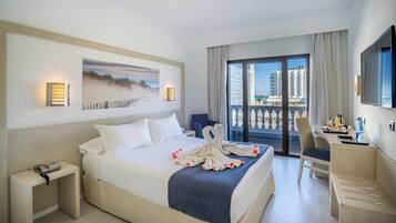 1 chambre, couette en duvet d'oie, minibar