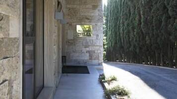 Ingresso della struttura