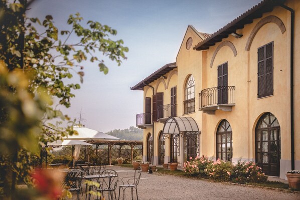 Fachada da propriedade