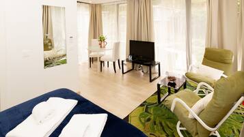 Departamento, 1 habitación (2 Guests) | Camas con pillow-top y wifi gratis