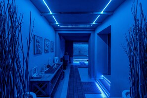 Bain à remous intérieur