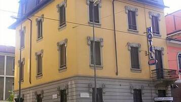 Fassade der Unterkunft