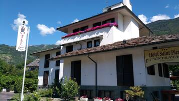 Fassade der Unterkunft