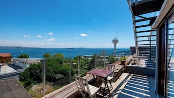 Kamar Double Deluks, pemandangan laut | Pemandangan balkon