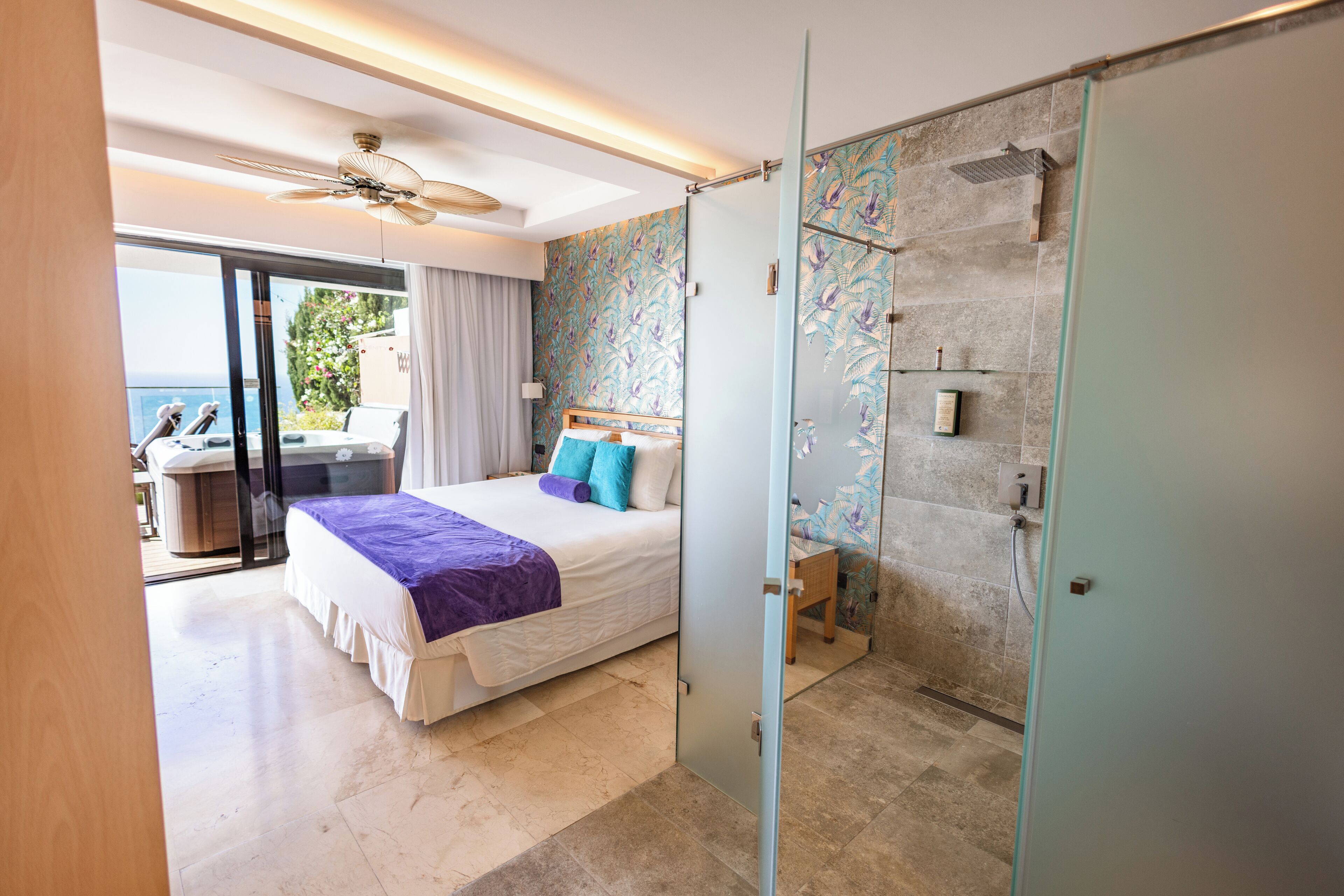 Villa, bain à remous