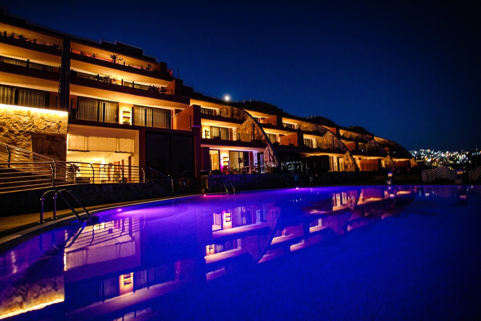 Fassade der Unterkunft