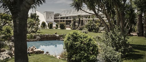 Vue sur le jardin