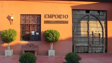 Entrada de la propiedad