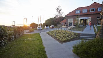 Majoituspaikan sisäänkäynti