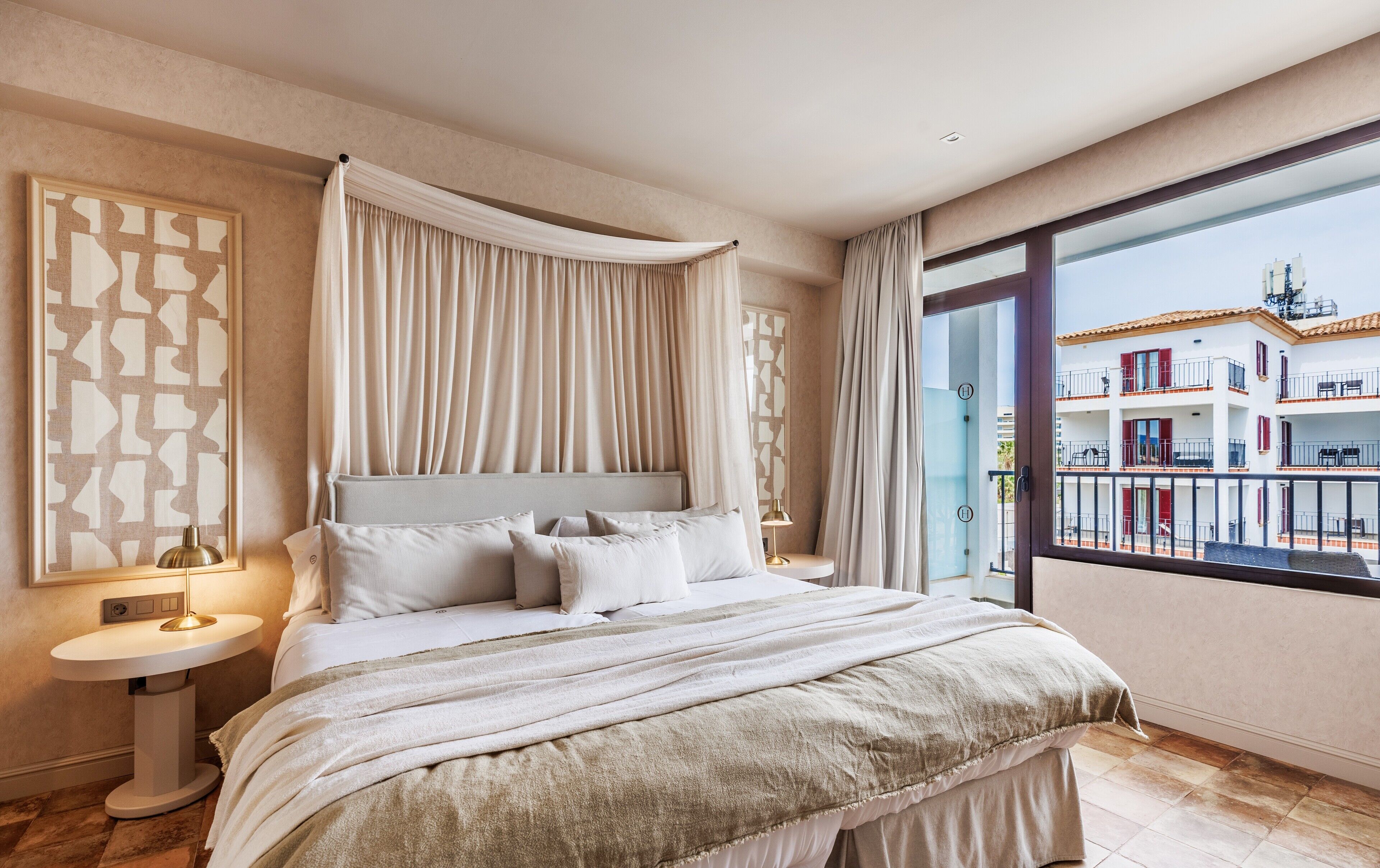 Pillow-top beds, minibar, in-room safe, desk
