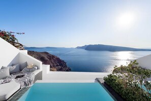 Suite (Cave, Plunge Pool Heated) | Vista al agua