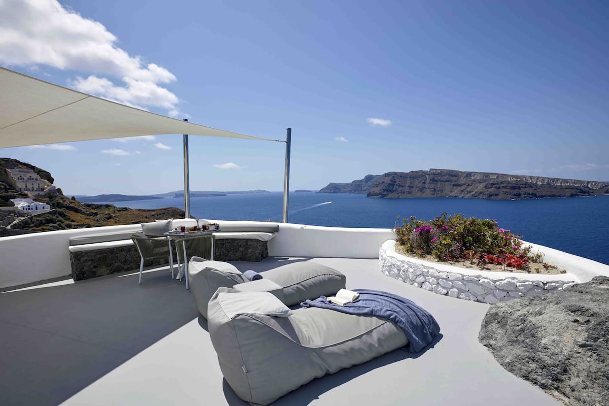 Ferienhaus (Private Cave) | Terrasse/Patio