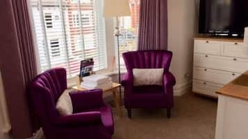 Lúxusherbergi með tvíbreiðu rúmi - með baði | 1 svefnherbergi