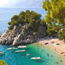 Beach nearby, white sand