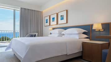 Standard Double Room, Balcony, Sea Facing | Minibar, in-room safe, desk, free WiFi