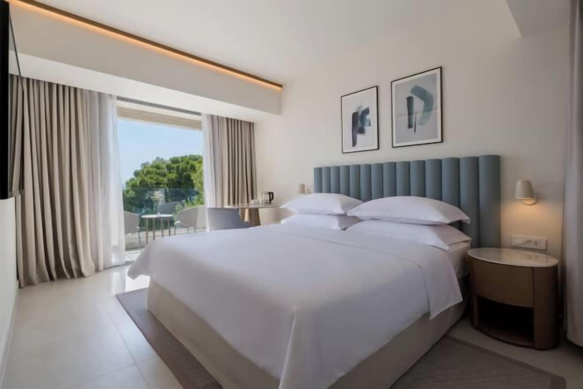 Hypo-allergenic bedding available, minibar, in-room safe, desk