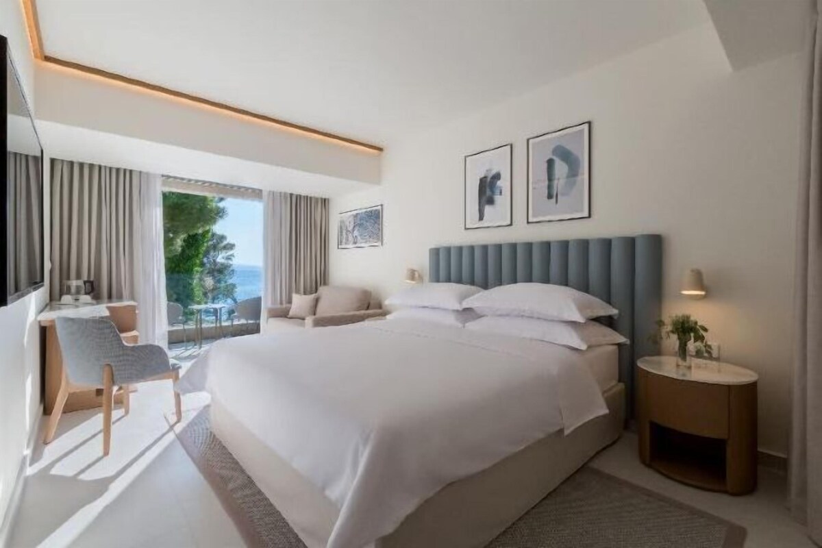 Biancheria da letto ipoallergenica, minibar, una cassaforte in camera