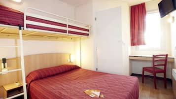 Individually decorated, individually furnished, desk, laptop workspace