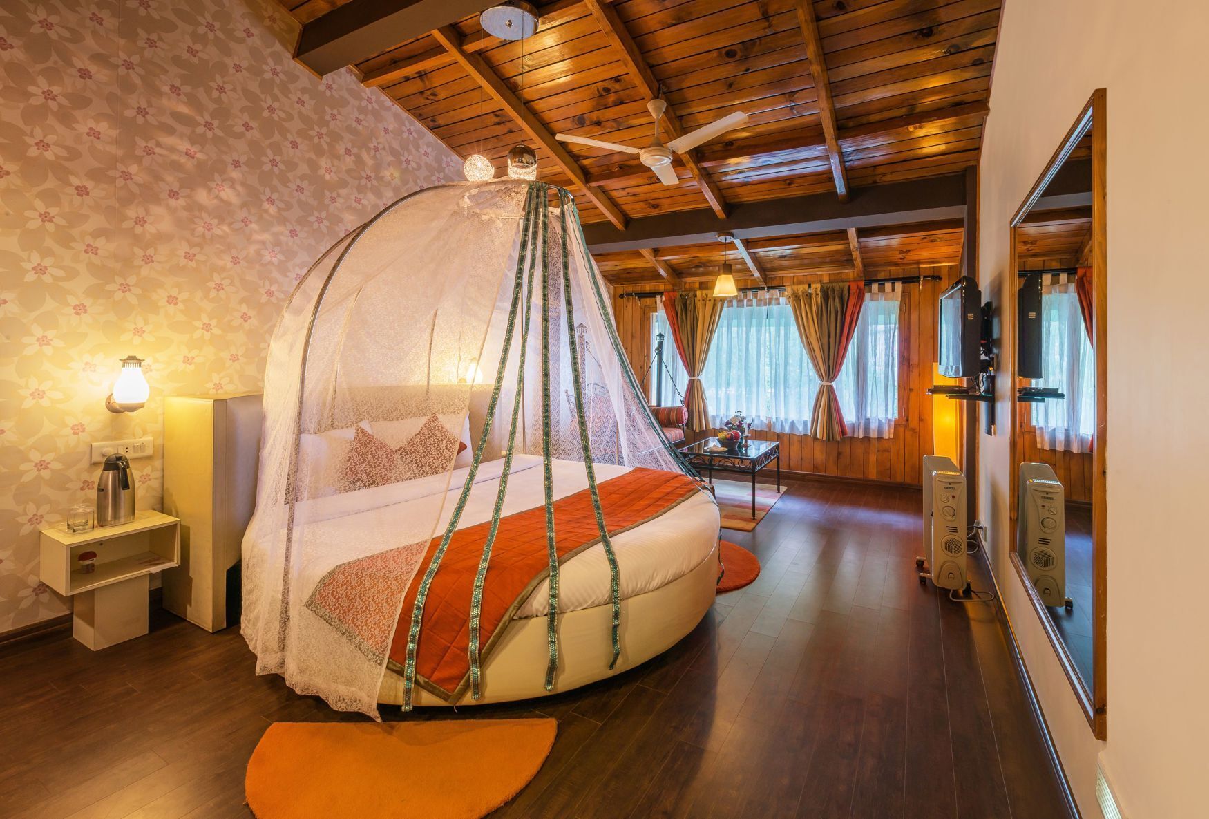 Camas con efecto memoria y cortinas blackout 