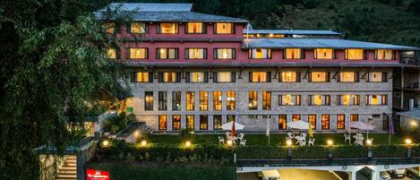 Voorkant van accommodatie