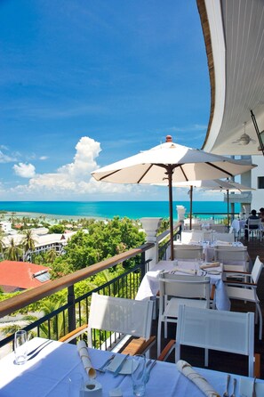 Breakfast, lunch, dinner served; sea views  - KC Resort and Over Water Villa's (Koh Samui)