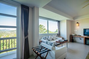 Deluxe Room, Garden View | View from room - KC Resort and Over Water Villa's (Koh Samui)