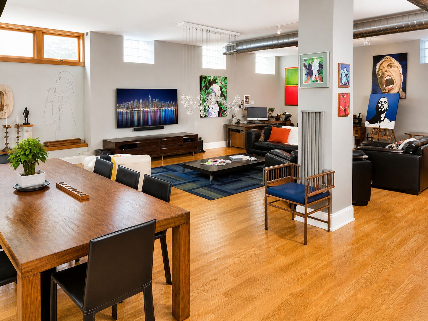 Presidential Studio Suite, 2 Bedrooms (1st Floor) | Living area | 51-inch flat-screen TV with cable channels, TV, Netflix