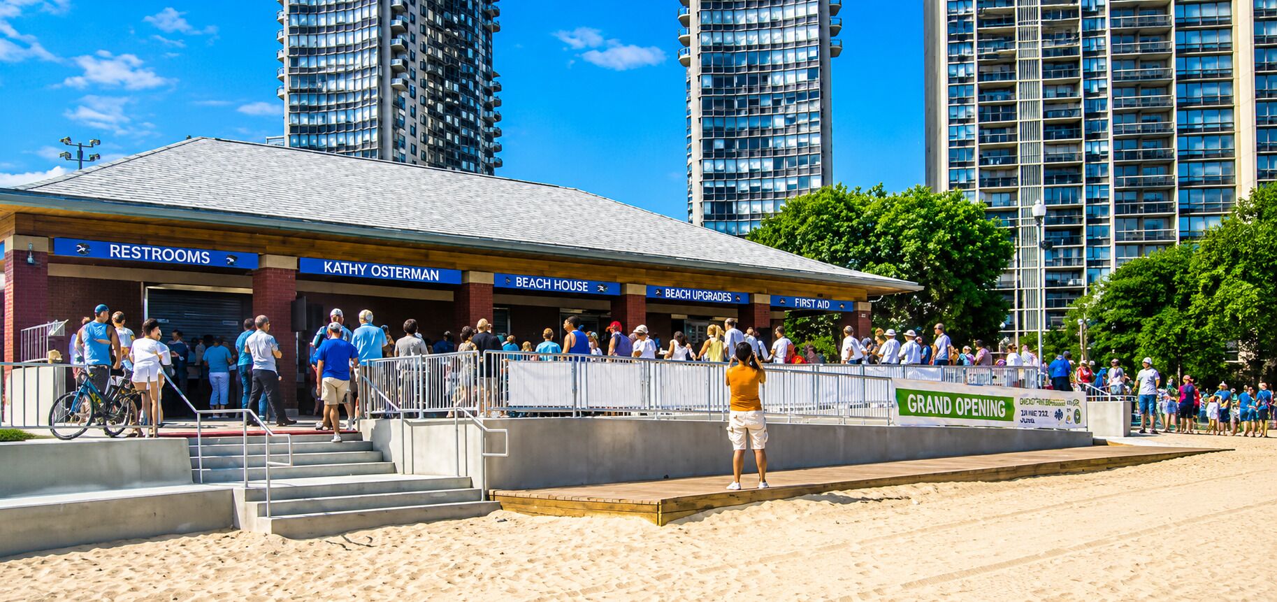 Beach nearby, white sand