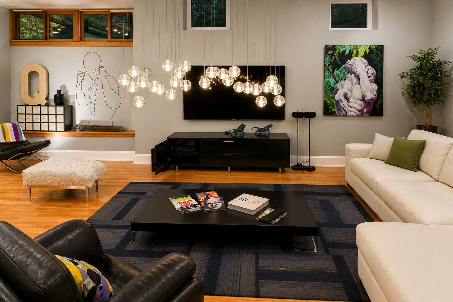 Suite Studio Présidentielle, 2 chambres (1st Floor) | Coin séjour