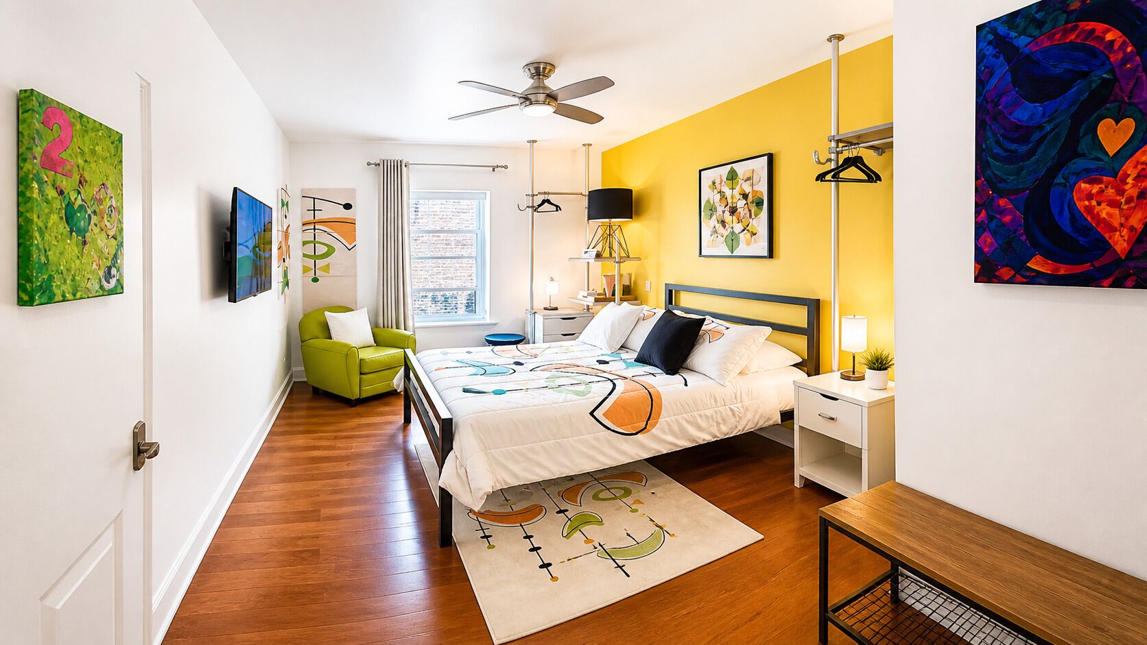 Junior Single Room, 1 Queen Bed (Room 2)