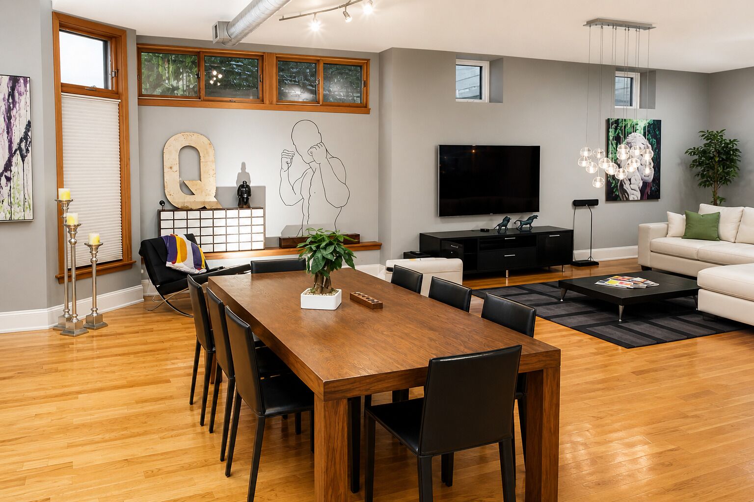 Studiosuite – president, 2 soverom (1st Floor) | Oppholdsområde | En 51-tommers Flatskjerm-TV med kabel-kanaler samt TV og Netflix