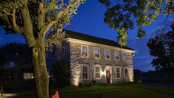 Front of property – evening/night