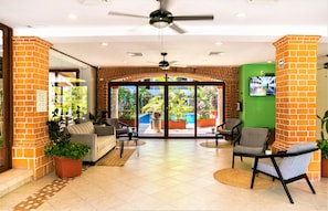 Sitzecke in der Lobby