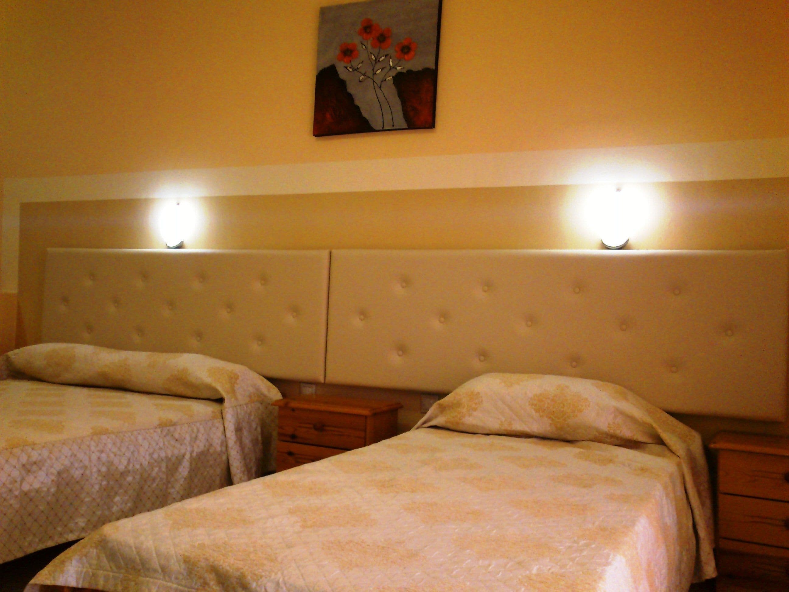 triple room | select comfort beds, soundproofing, free cots/infant beds, bed sheets