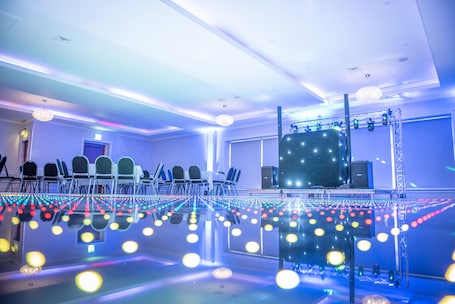 Indoor wedding. Dean Park Hotel