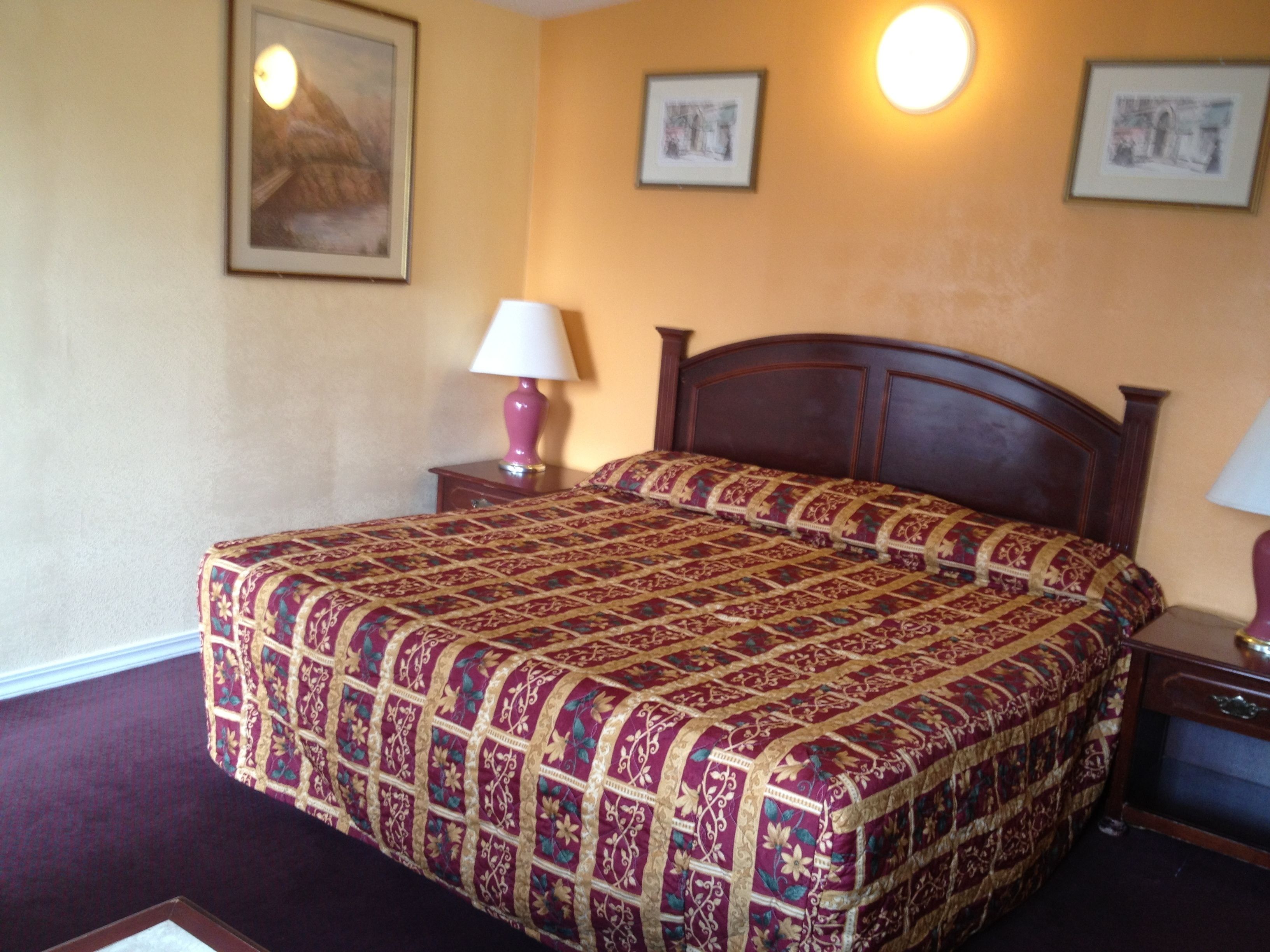 premium bedding, individually decorated, desk, blackout curtains