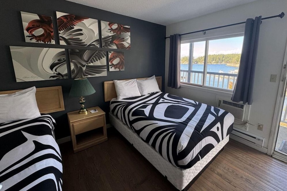 Desk, blackout drapes, WiFi (free), individually decorated